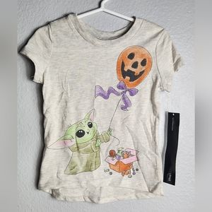 NWT Disney Star Wars Baby Yoda Halloween Shirt